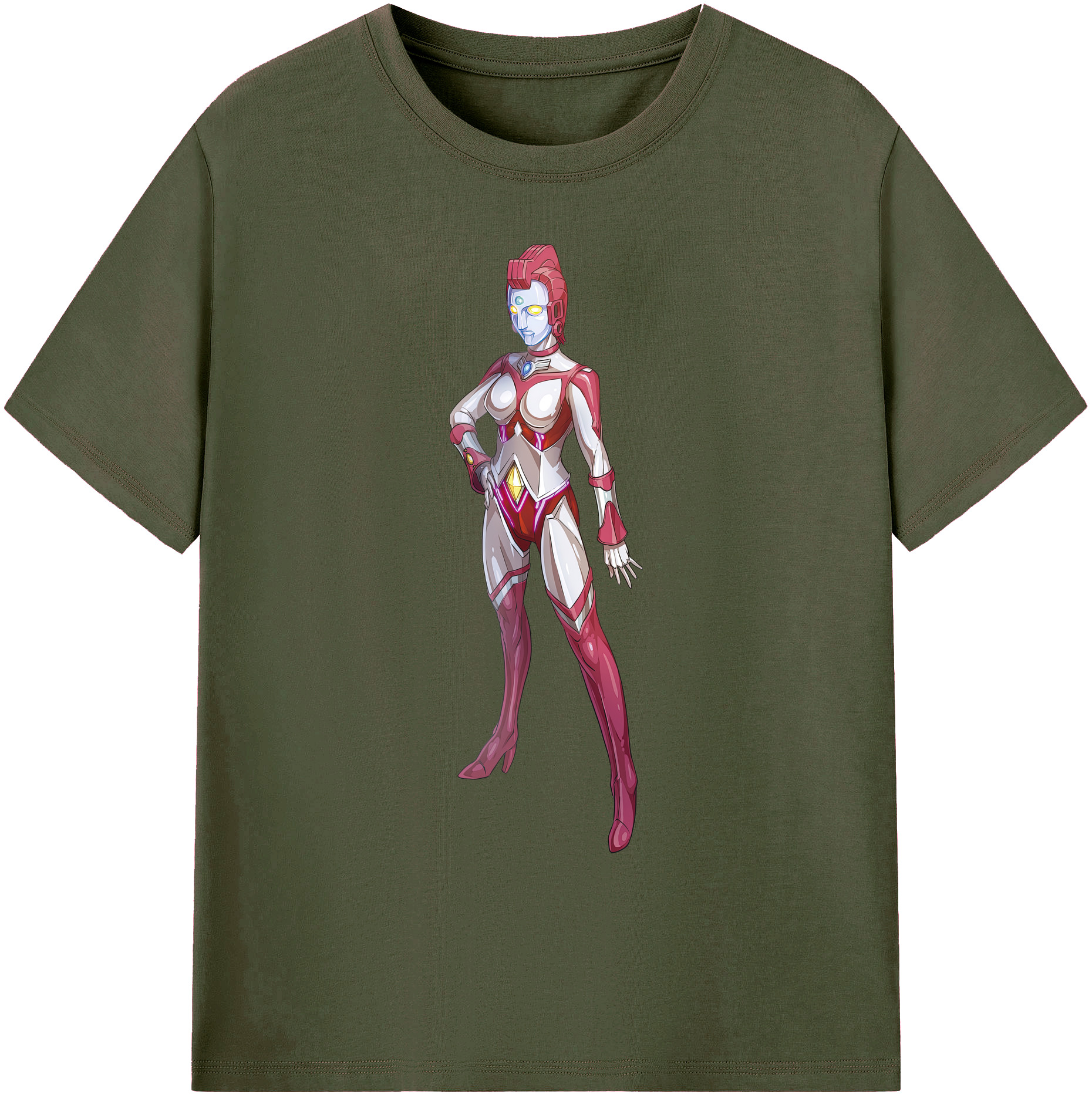 （画像用） ウルトラマン Ultraman 綿100％ メンズ半袖Tシャツ｜肌触りやわらか＆通気性